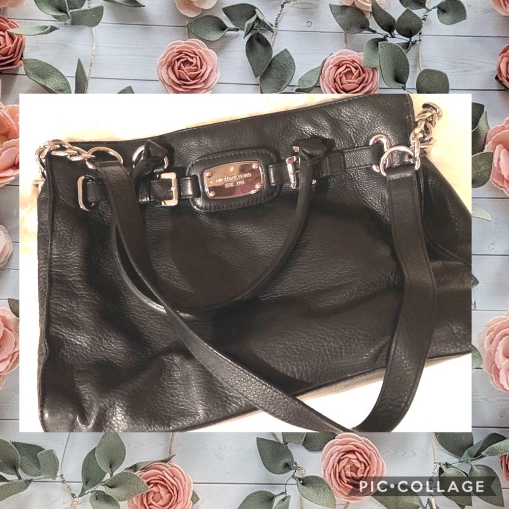Michael Kors - Black Soft leather Hamilton